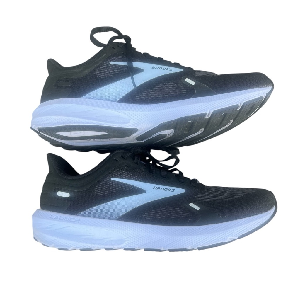 Brooks Launch 9 Women's Lightweight Cushioned Running Shoes Black & Purple 8.5 - Picture 5 of 10